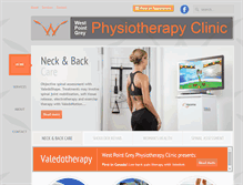 Tablet Screenshot of bcphysio.ca